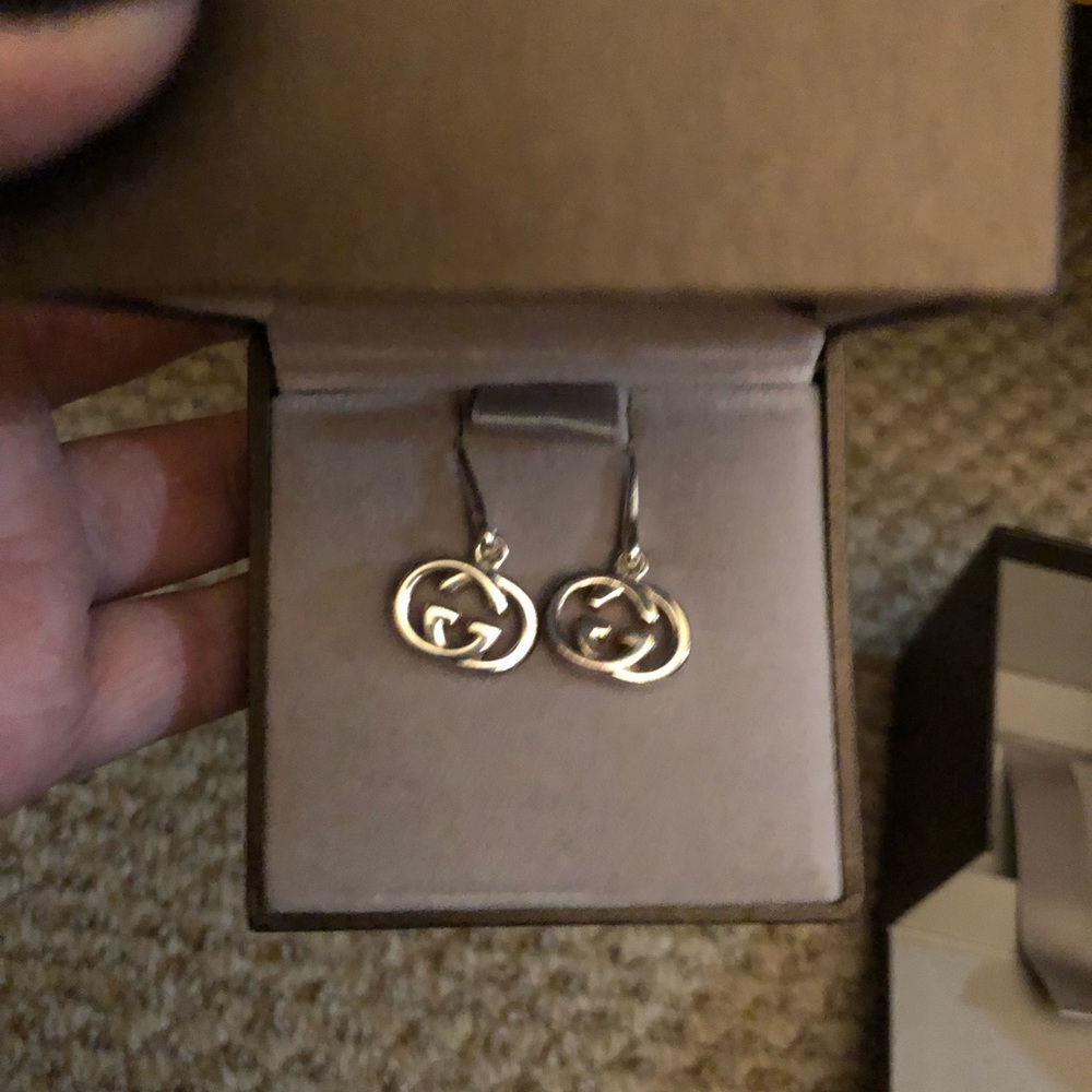 Gucci earrings Silver